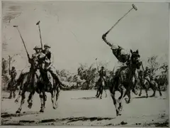 Howard Everett Smith, - ''Go''-, etching, c. 1928
