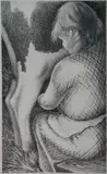 Bernard Joseph Steffen, - ''Milking Time''-, lithograph, c. 1935