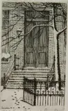 James Swann, - ''1828 Lincoln Park West''-, etching, 1963