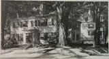 Stow Wengenroth, - ''Summer Shadows'' (Stuckey 171)-, lithograph, 1947