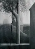 Robert Kipniss, - Afternoon Shadows-, lithograph