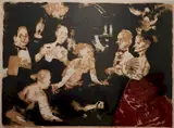 Jack Levine, - ''Reception in Miami'' (Prescott and Prescott 41)-