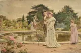 George Goodwin Kilburne, - ''The Fountain''-