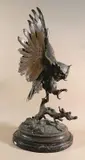Jules Moigniez, - Great Horned Owl-