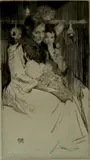 William Lee Hankey, - ''The Widow'' (Hardie 122)-