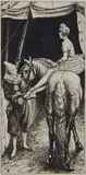 Laura Knight, - ''The Bareback Rider'' (Bolling 79)-, etching, 1935, Print Collectors Club presentation