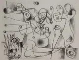 - ''Ubu Roi'' (Mourlot 392)- by Joan Miró, lithograph, 1966, offered Oct 2015