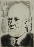 Pablo Picasso, - ''Portrait De Vollard, II'' (Bloch 231)-, aquatint, 1973