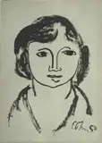 Harold Cohn, - Portrait of Young Girl-