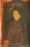 Alton Pickens, - "Queen of Prussia"-, oil on masonite