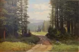 Robert Wood, - Summer Landscape-
