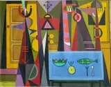 John Ulbricht, - Untitled-, oil on canvas
