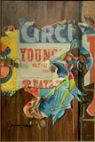 - ''Canfield Circus Poster''- by Martha Dale Coope, oil on canvasboard, 1960, offered Oct 2015