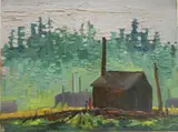 Robert Genn, - ''Harbledown May''-, oil on masonite