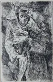 Isabel Bishop, - ''In The Bus'' (Teller 41)-