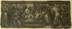 Minna Citron, - Partruition-, lithograph on chine colle, 1931