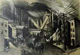 Harry Gottlieb, - ''Street Near Steel Mill''-
