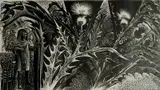 Lynd Ward, - ''Flower Girl''- wood, engraving