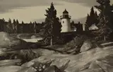 Stow Wengenroth, - ''Inlet Light'' (Stuckey 75)-, lithograph, 1938