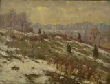 Adam Lehr, - Winter Landscape-