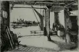 John Winkler, - ''Tower of London''-, etching, 1927, estate
