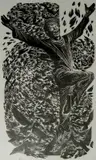 Lynd Ward, - ''Ritual''- wood, engraving, 1969