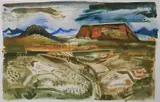 Paul B. Travis, - Desert Landscape-
