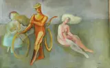 Mary Spain, - Untitled-, oil on canvas