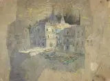 Robert Laessig, - Venetian Scene-