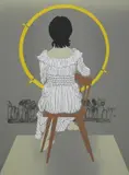 Phyllis Sloane, - ''A. B. C.''-, silkscreen in colors, 1975