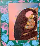 Grace Bishko, - ''Alone Again''-, oil on canvas, 1981
