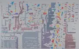 Roger Benedetti, - ''New York''-, silkscreen in colors