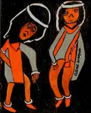 Albert Wagner, - Two Figures-