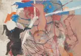 Miguel Condé, - Untitled-, oil on canvas, 1964