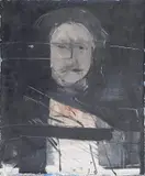 Miguel Condé, - Portrait-, oil on canvas, 1968