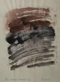 Alan Fenton, - ''Tiny Travelers Transition IX''-, watercolor on paper