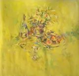 John Ulbricht, - ''Still-Life''-, oil on canvas, 1985