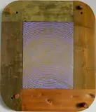 Dan Witczak, - ''Print''-, oil on canvas, 1994
