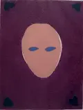 Fritz Scholder, - Face-, etching in colors
