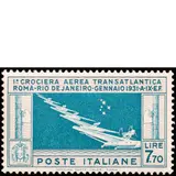 Posta Aerea Regno D'Italia, Senza titolo