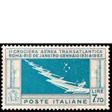 Posta Aerea Regno D'Italia, Senza titolo