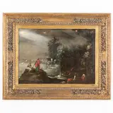 Agostino Tassi, San Giovanni a Patmos, oil on canvas