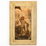 James Elder Christie, Scozia, 1847 - 1914 / Festa sulla barca / Firmato Christie in basso a sinistra, oil on canvas