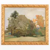 Viktor Zaretsky, Belopolye, 1925 - Kiev, 1990 / Paesaggio primaverile / Firmato V Zaretsky in basso a destra, oil on canvas