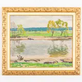 Valentin Gavrilovich Litvinenko, Kremenchug, 1908 - Kyiv, 1979 / La riva del fiume