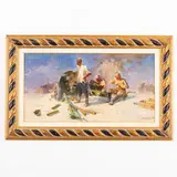 Victor Grigorovich Puzyrkov, Dnepropetrovsk, 1918 - Kyiv, 1999 / Dopo la battaglia / Firmato V Puzyrkov e datato 65 in basso a destra