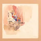 Tetyana Nylivna Yablonska, Smolensk, 1917 - Kyiv, 2005 / Le bambole / Firmato T Yablo in basso a destra