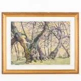 Olexa Oleksievich Shovkunenko, Kherson, 1884 - Kyiv, 1974 / La quercia / Firmato A Shovkunenko e datato 1932 in basso a destra