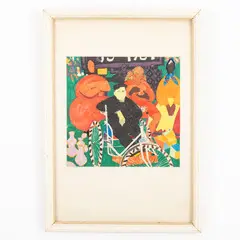 Belopolye, 1925 - Kiev, 1990 / Figure by Viktor Zaretsky, mixed media on cardboard, offered Jul 2023