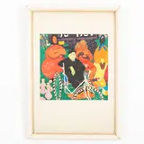 Viktor Zaretsky, Belopolye, 1925 - Kiev, 1990 / Figure, mixed media on cardboard
